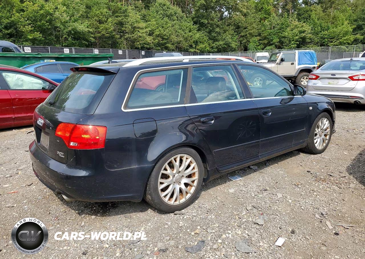 2008 Audi A4 2.0T Avant Quattro VIN:WAUKF78E58A168915 - 3