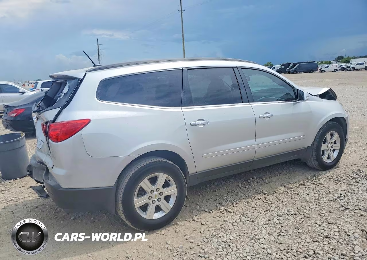 2012 Chevrolet Traverse Lt VIN:1GNKRGED6CJ120801 - 3