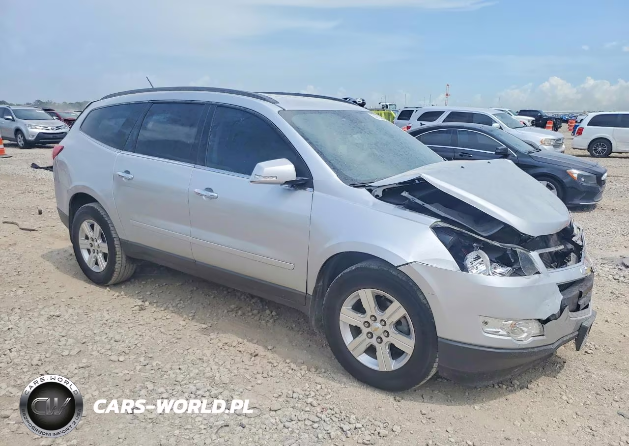 2012 Chevrolet Traverse Lt VIN:1GNKRGED6CJ120801 - 4