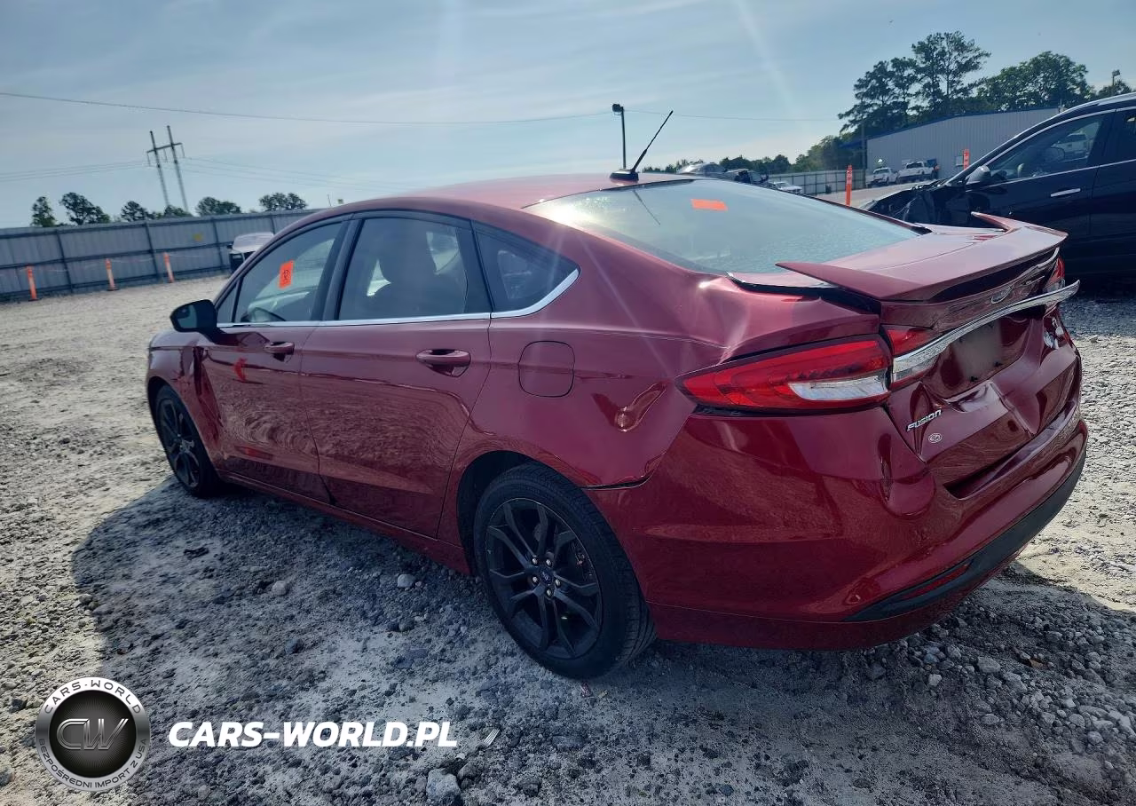 2018 Ford Fusion S VIN:3FA6P0G76JR264887 - 2