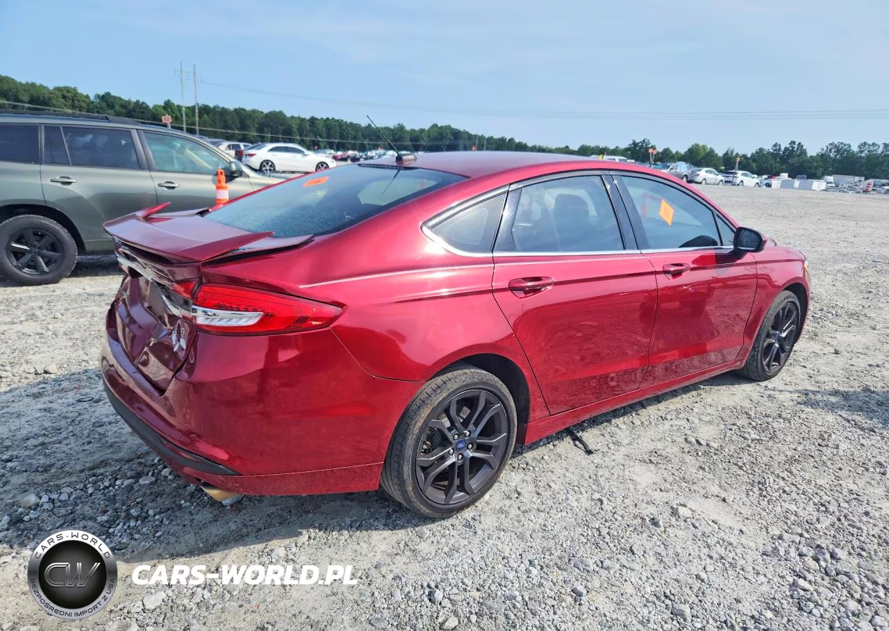 2018 Ford Fusion S VIN:3FA6P0G76JR264887 - 3
