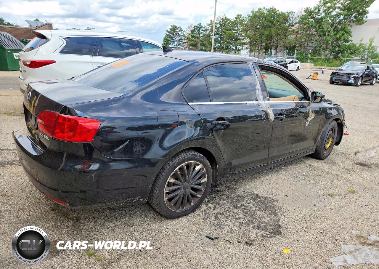 2011 Volkswagen Jetta Sel VIN:3VWLX7AJ5BM376151 - 3