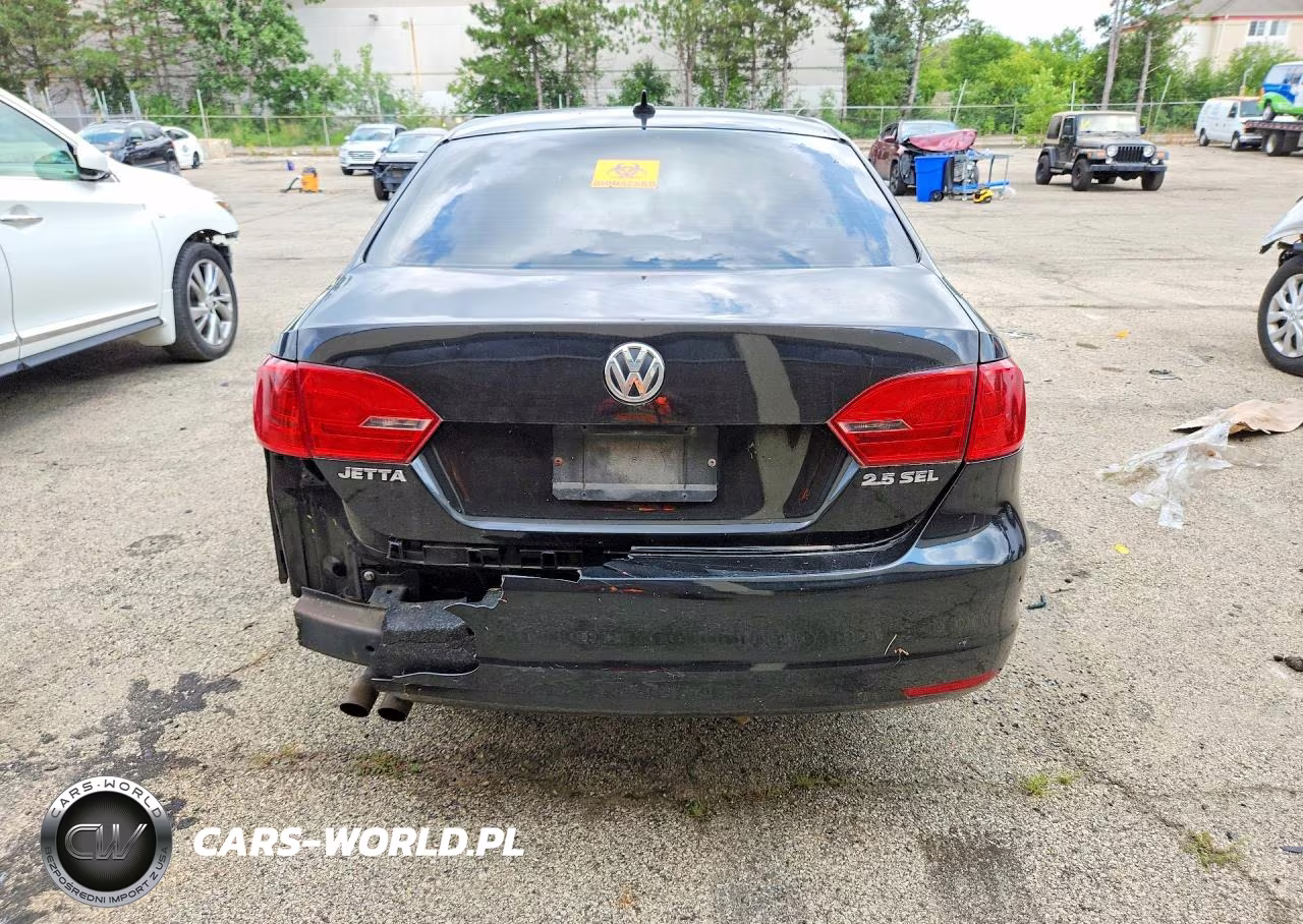 2011 Volkswagen Jetta Sel VIN:3VWLX7AJ5BM376151 - 6