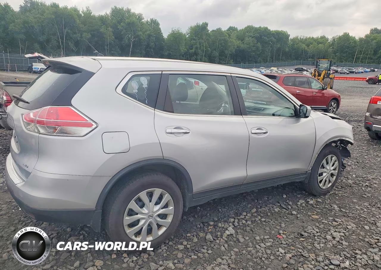 2015 Nissan Rogue S VIN:KNMAT2MV6FP523830 - 3