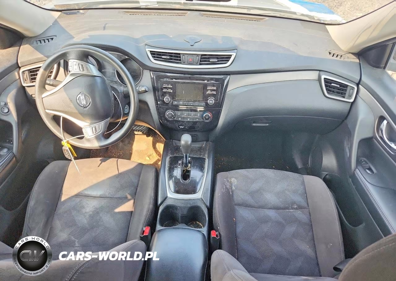 2015 Nissan Rogue S VIN:KNMAT2MV6FP523830 - 8