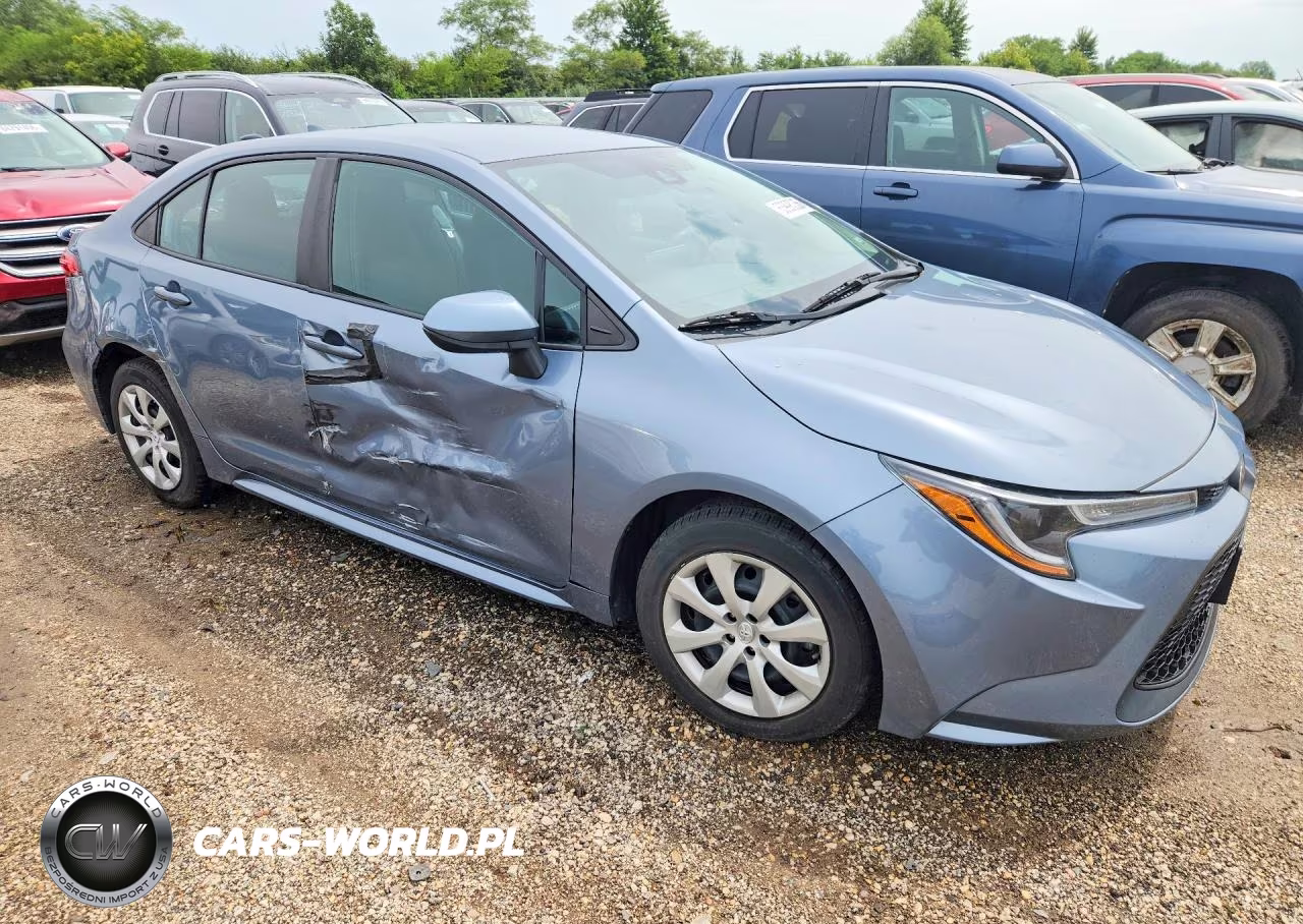 2022 Toyota Corolla Le VIN:5YFEPMAE1NP351743 - 4