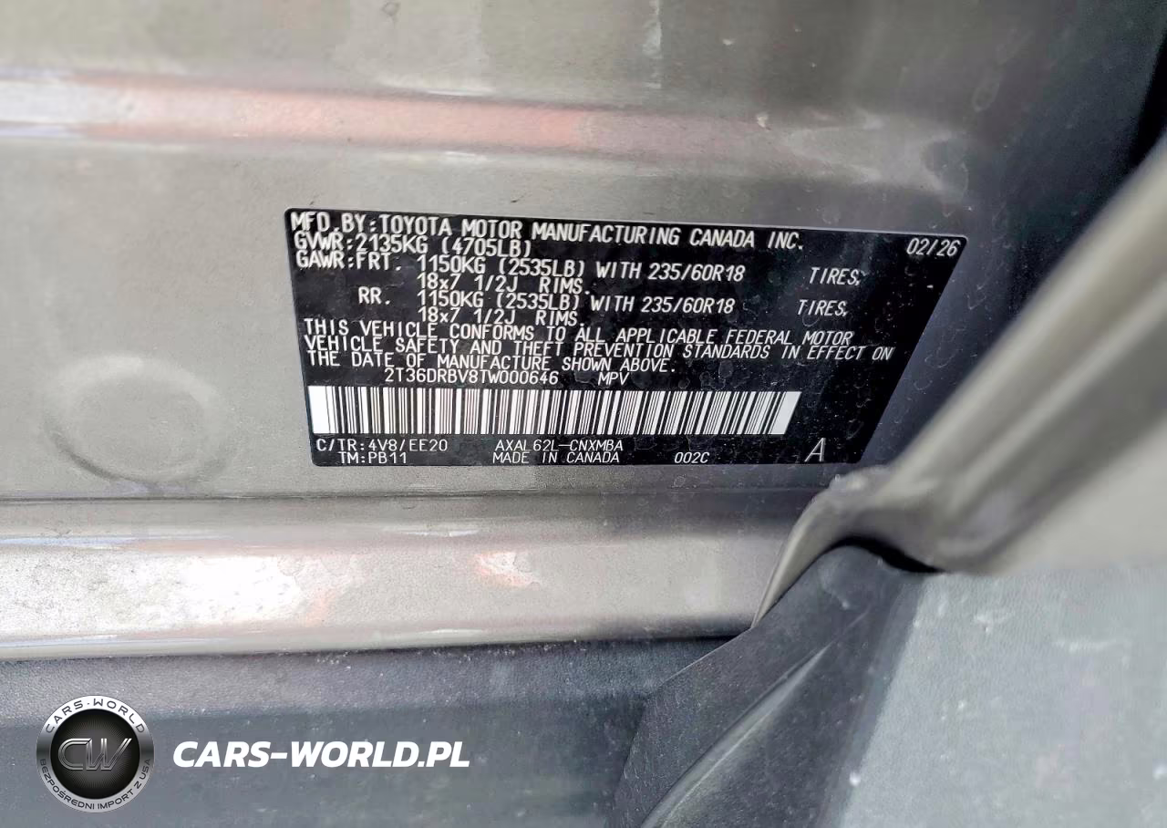2026 Toyota Rav4 Xle Premium VIN:2T36DRBV8TW000646 - 13