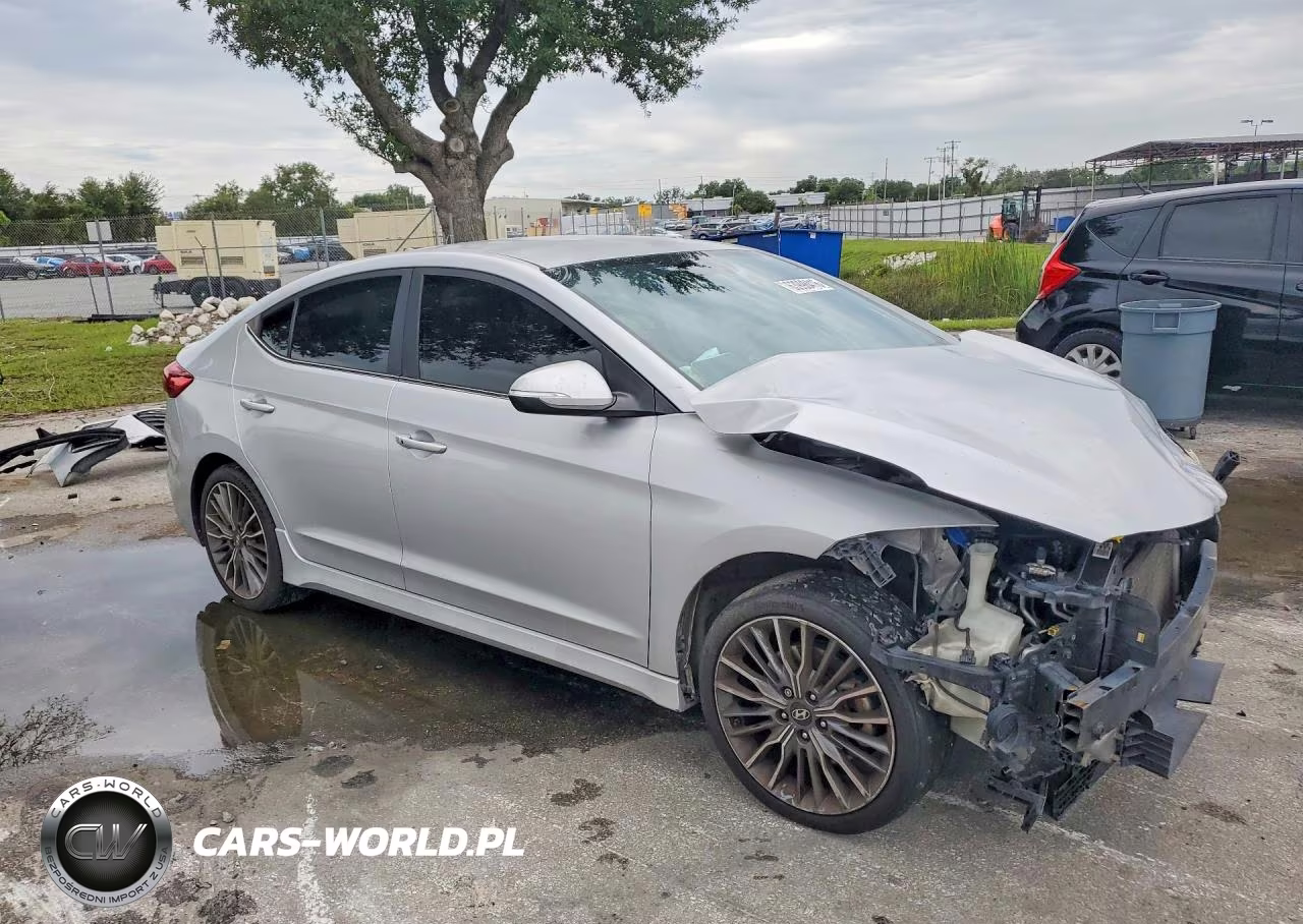 2017 Hyundai Elantra Sport VIN:KMHD04LBXHU292164 - 4