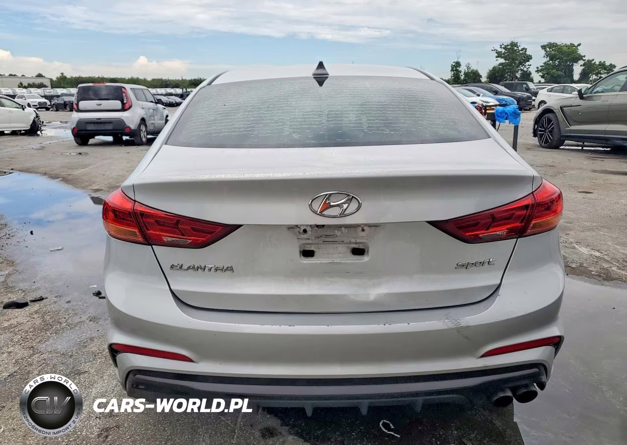 2017 Hyundai Elantra Sport VIN:KMHD04LBXHU292164 - 6