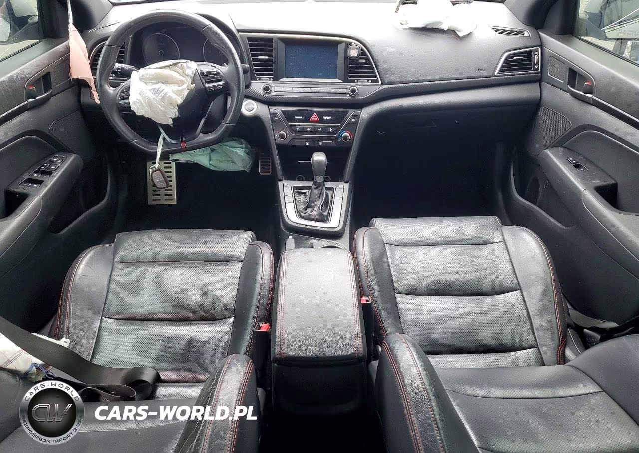 2017 Hyundai Elantra Sport VIN:KMHD04LBXHU292164 - 8