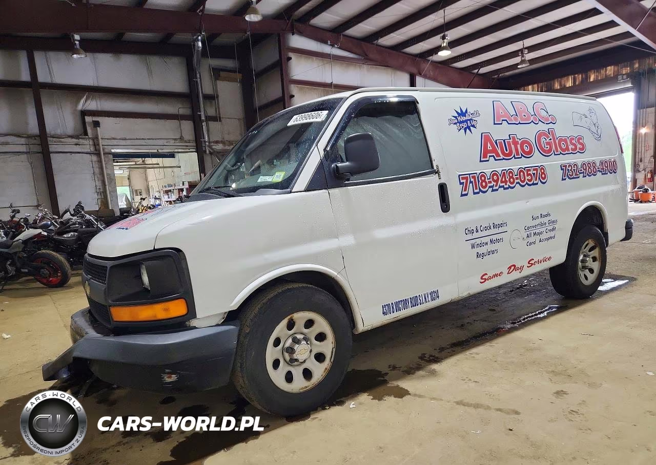 2014 Chevrolet Express 1500 Cargo Delivery Van VIN:1GCSGAFX0E1130876 - 1