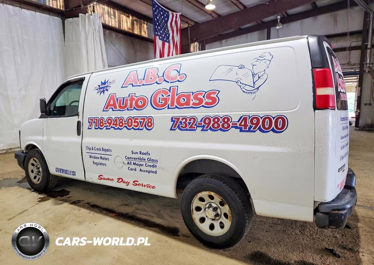 2014 Chevrolet Express 1500 Cargo Delivery Van VIN:1GCSGAFX0E1130876 - 2