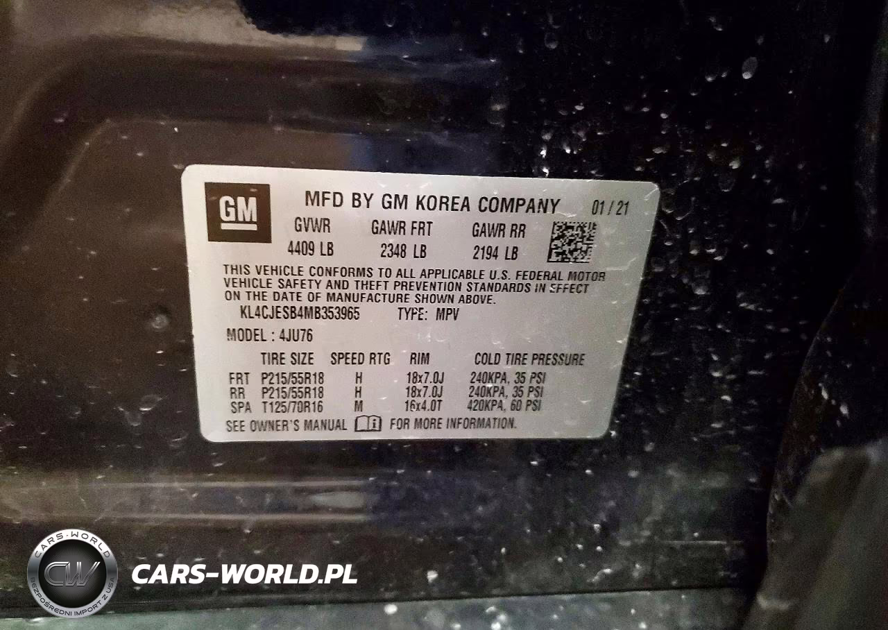 2021 Buick Encore Preferred VIN:KL4CJESB4MB353965 - 13