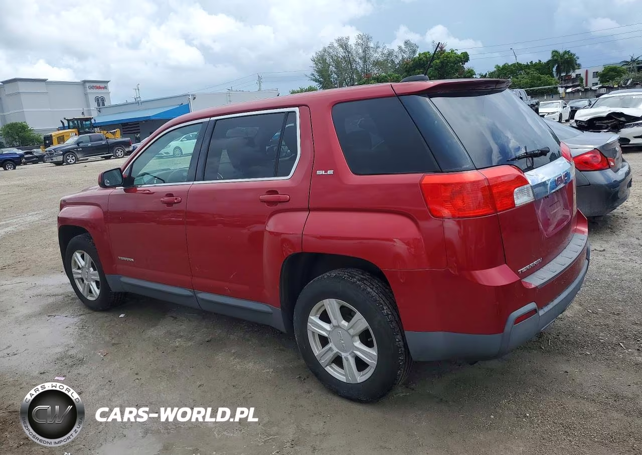 2015 GMC Terrain Sle VIN:2GKALMEK1F6165296 - 2