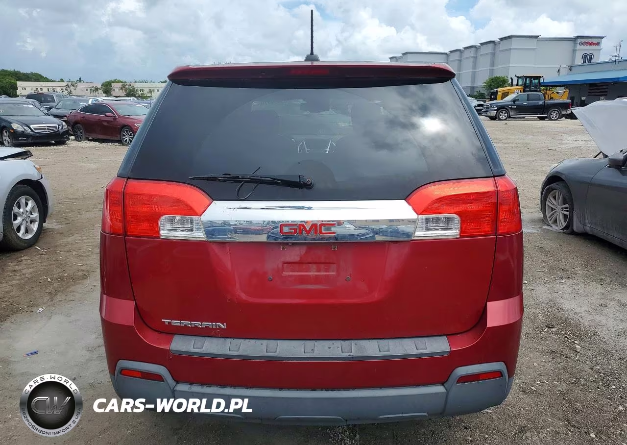 2015 GMC Terrain Sle VIN:2GKALMEK1F6165296 - 6