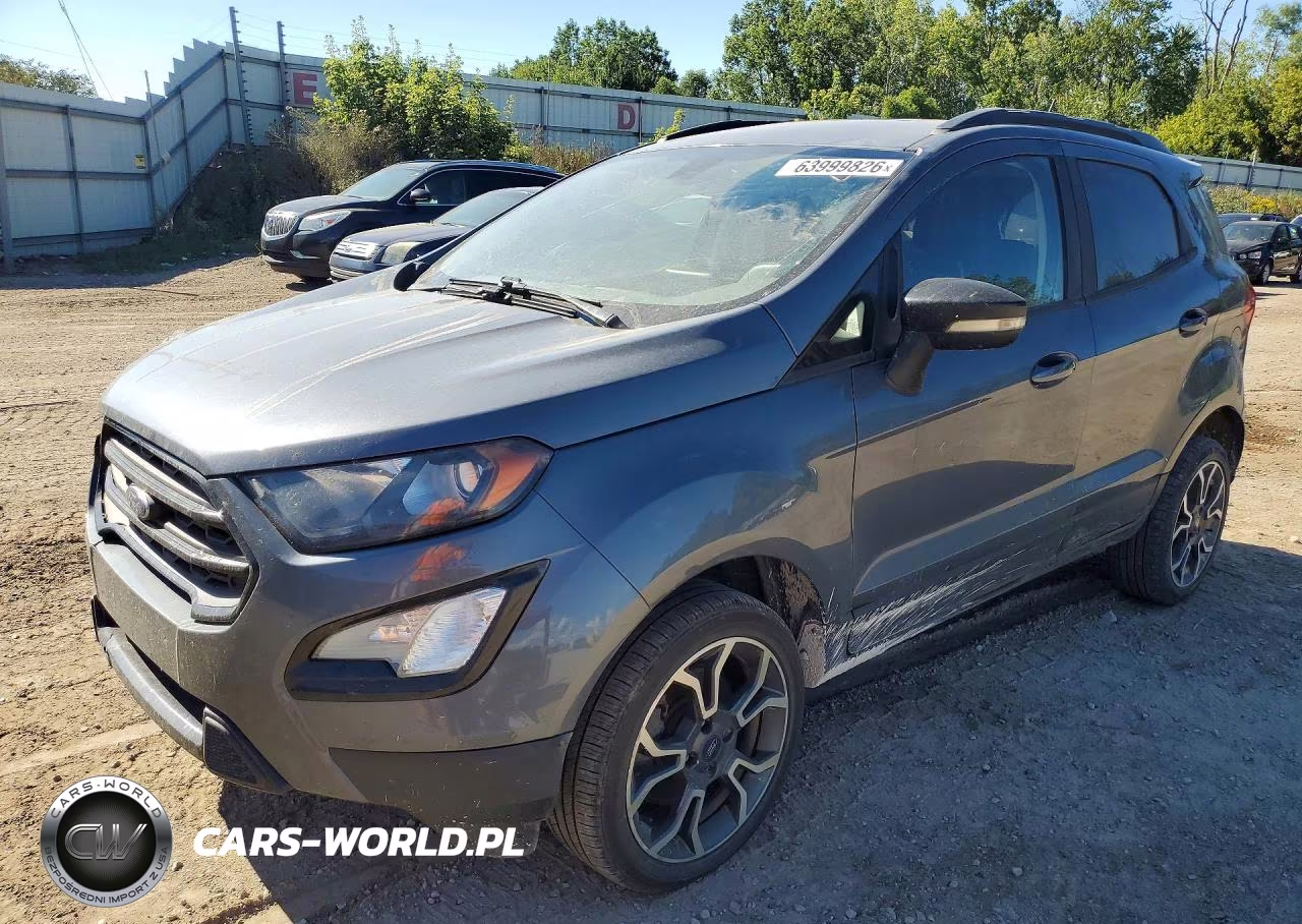 2019 Ford Ecosport Ses VIN:MAJ6S3JL2KC253164 - 1