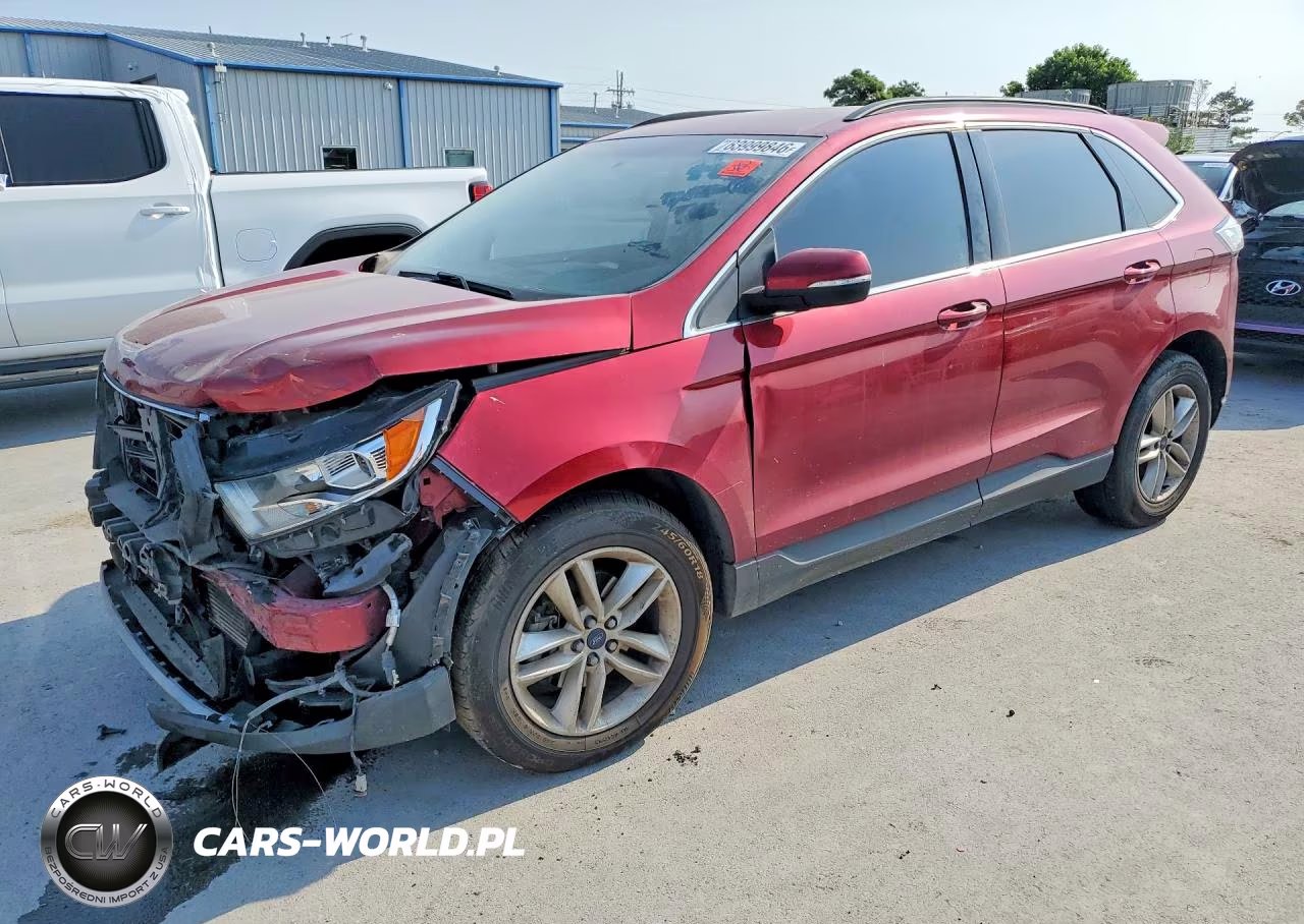 2016 Ford Edge Sel VIN:2FMPK3J99GBB58283 - 1