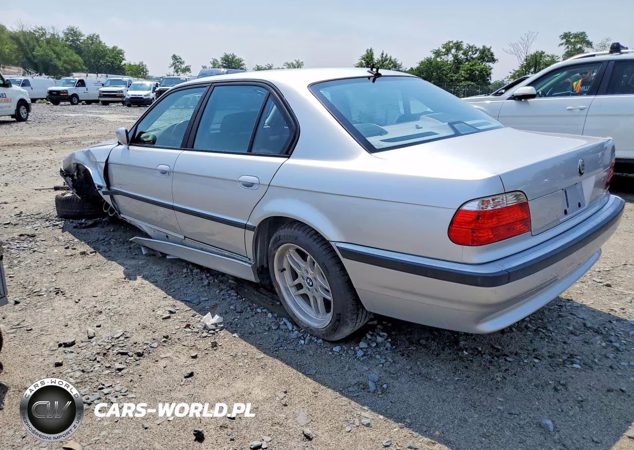 2001 BMW 740 I Automatic VIN:WBAGG834X1DN86401 - 2