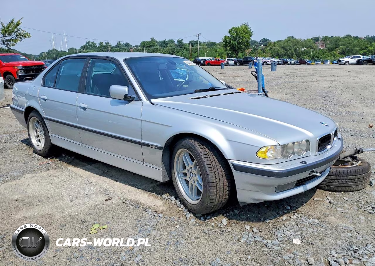 2001 BMW 740 I Automatic VIN:WBAGG834X1DN86401 - 4