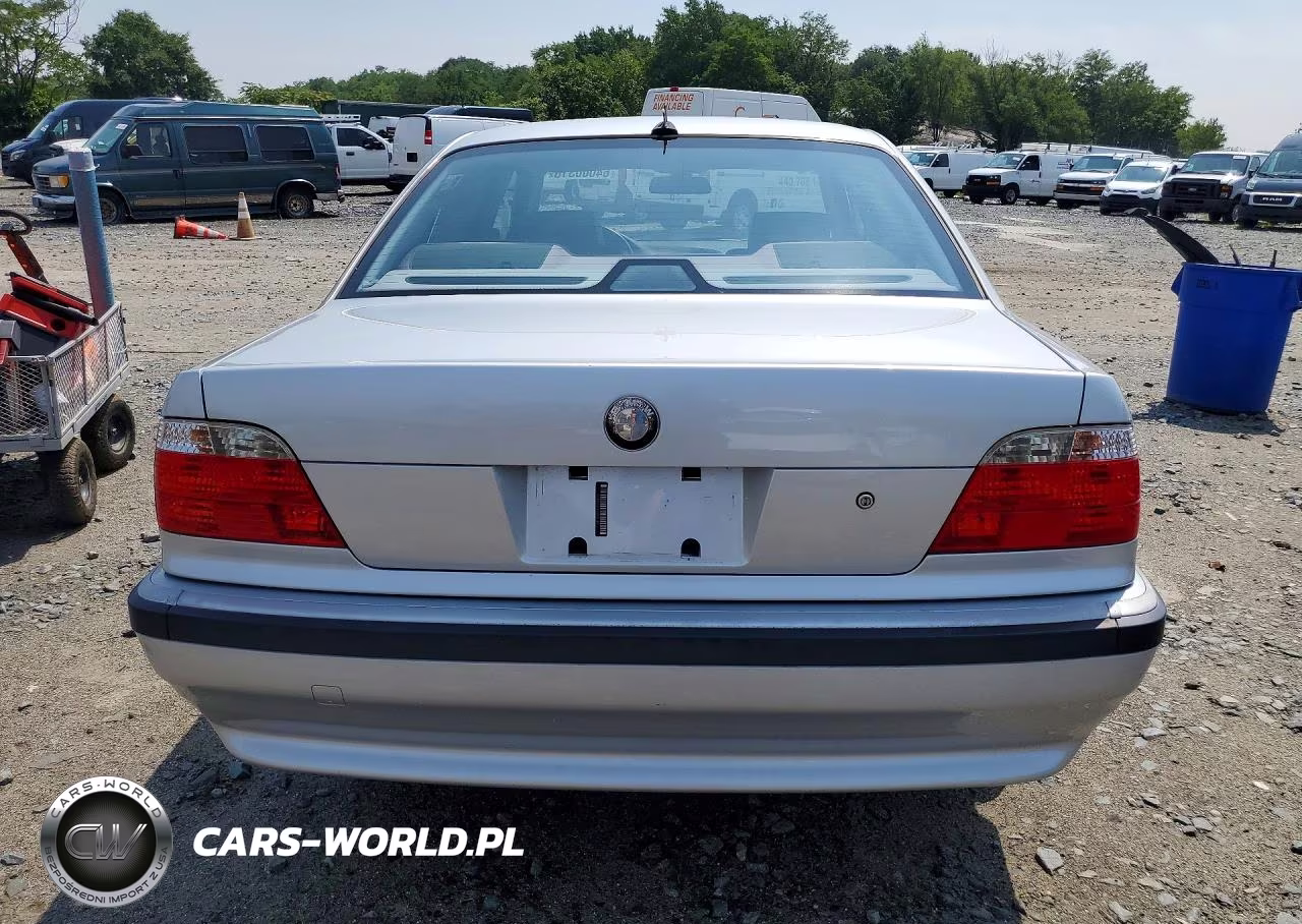 2001 BMW 740 I Automatic VIN:WBAGG834X1DN86401 - 6