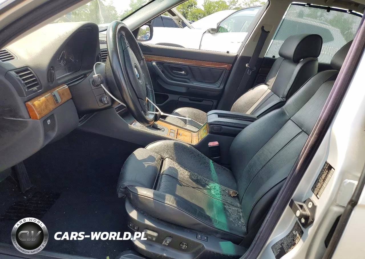 2001 BMW 740 I Automatic VIN:WBAGG834X1DN86401 - 7