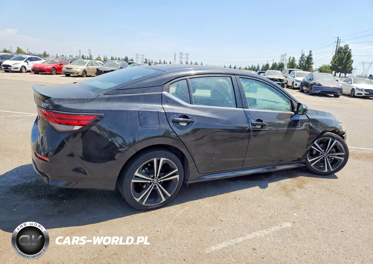 2021 Nissan Sentra Sr VIN:3N1AB8DV0MY231093 - 3