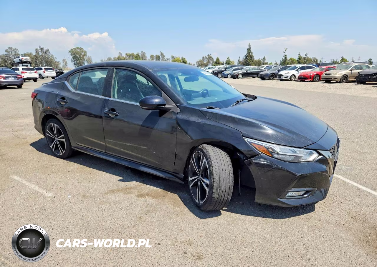 2021 Nissan Sentra Sr VIN:3N1AB8DV0MY231093 - 4