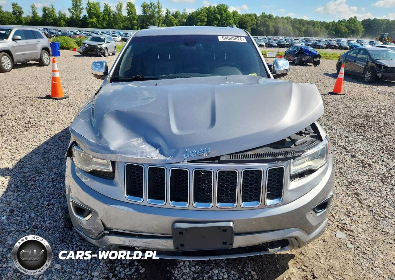 2015 Jeep Grand Cherokee Overland VIN:1C4RJFCTXFC822552 - 5