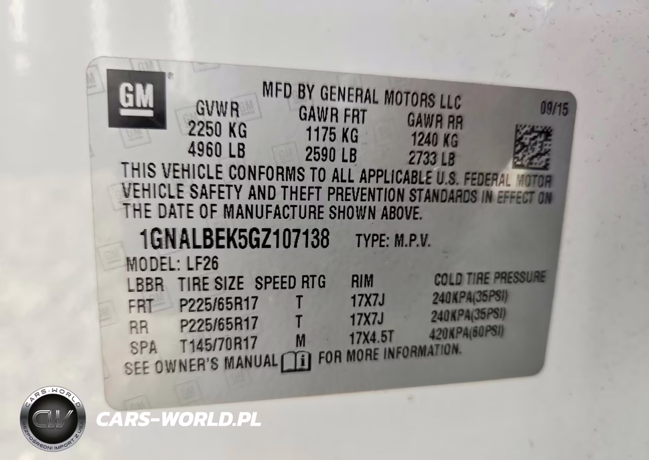 2016 Chevrolet Equinox Ls VIN:1GNALBEK5GZ107138 - 12