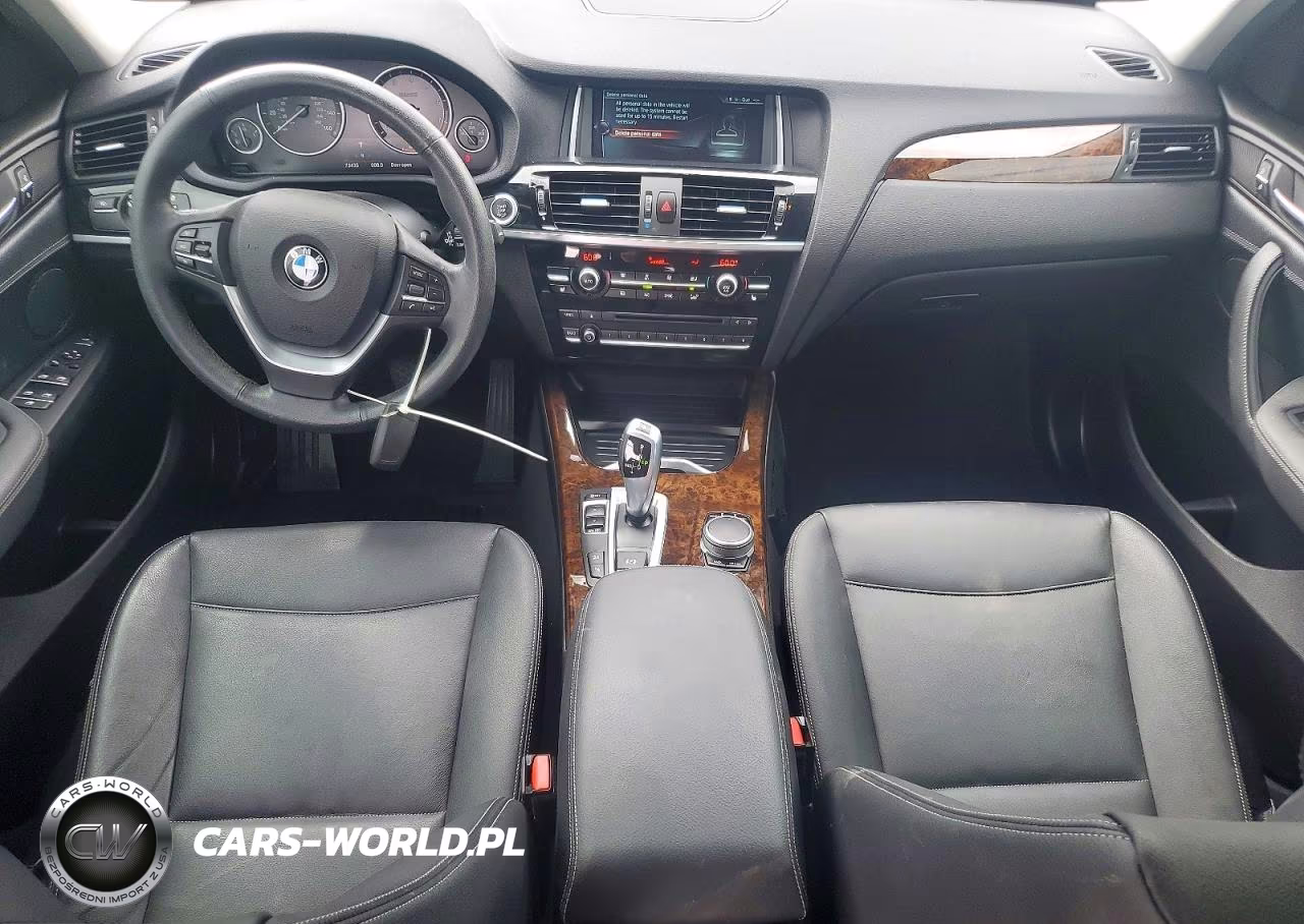 2017 BMW X3 xDrive28I VIN:5UXWX9C56H0T13078 - 8