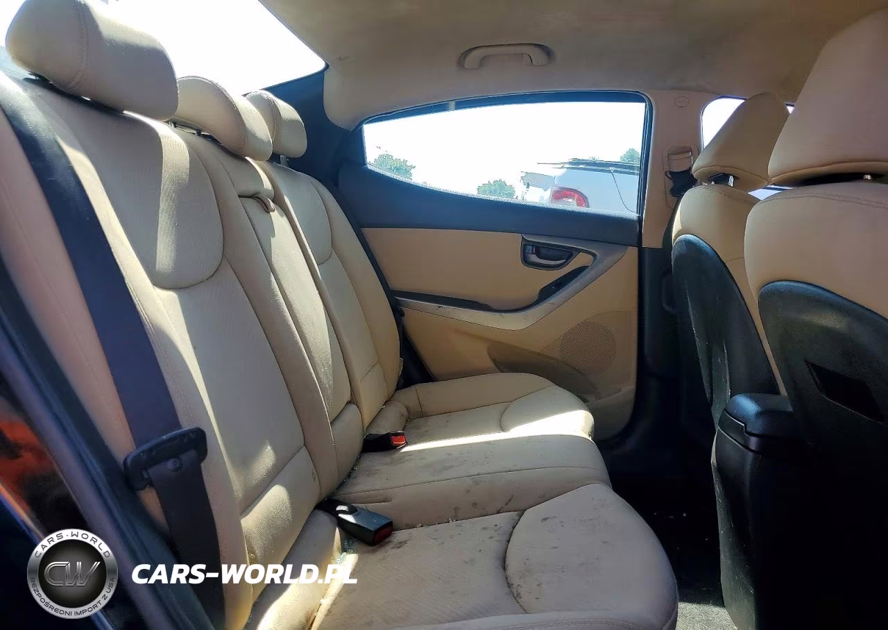 2012 Hyundai Elantra Gls VIN:KMHDH4AEXCU283303 - 10