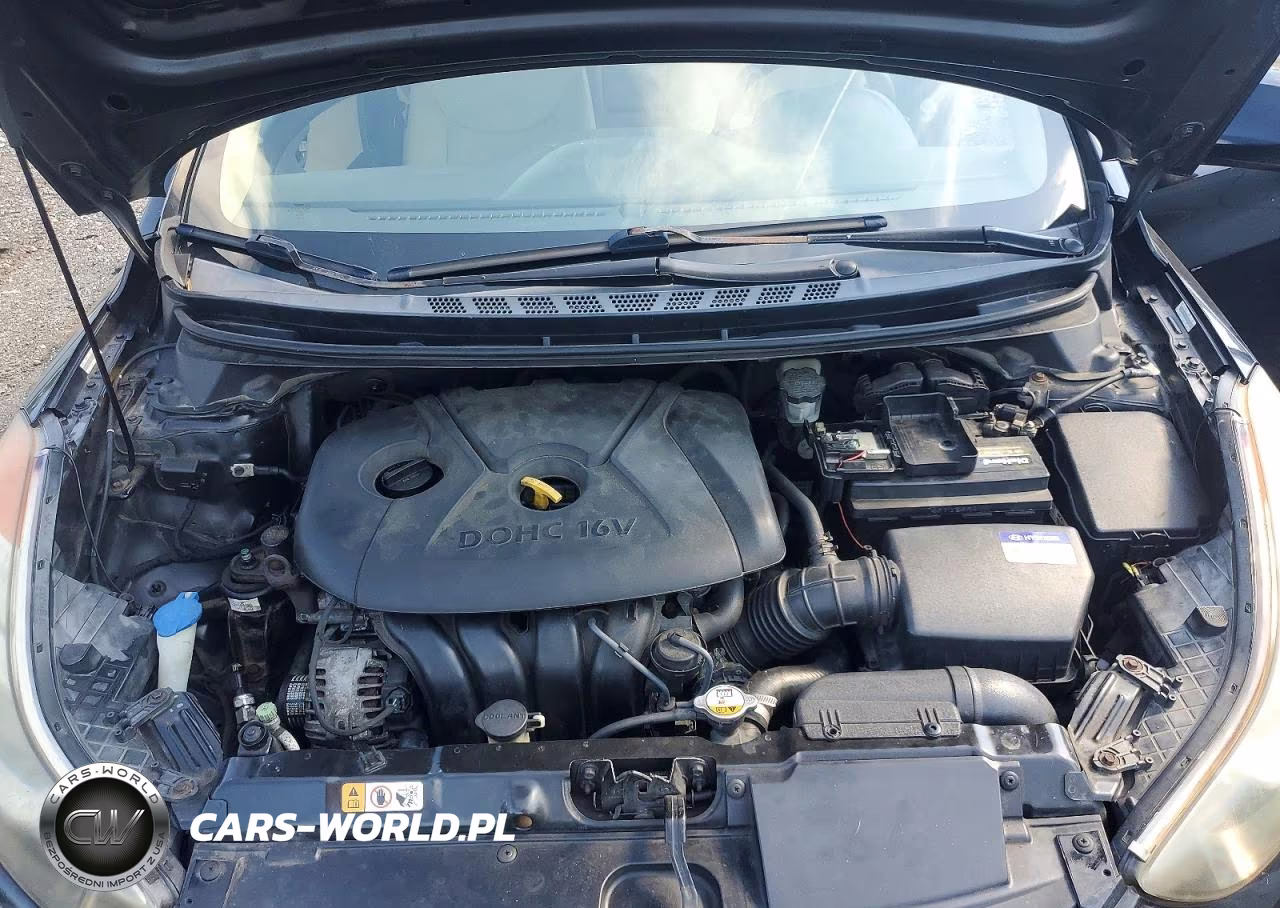 2012 Hyundai Elantra Gls VIN:KMHDH4AEXCU283303 - 11