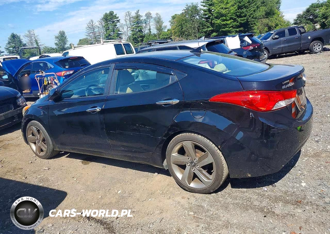 2012 Hyundai Elantra Gls VIN:KMHDH4AEXCU283303 - 2