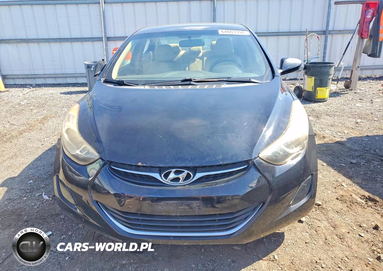 2012 Hyundai Elantra Gls VIN:KMHDH4AEXCU283303 - 5