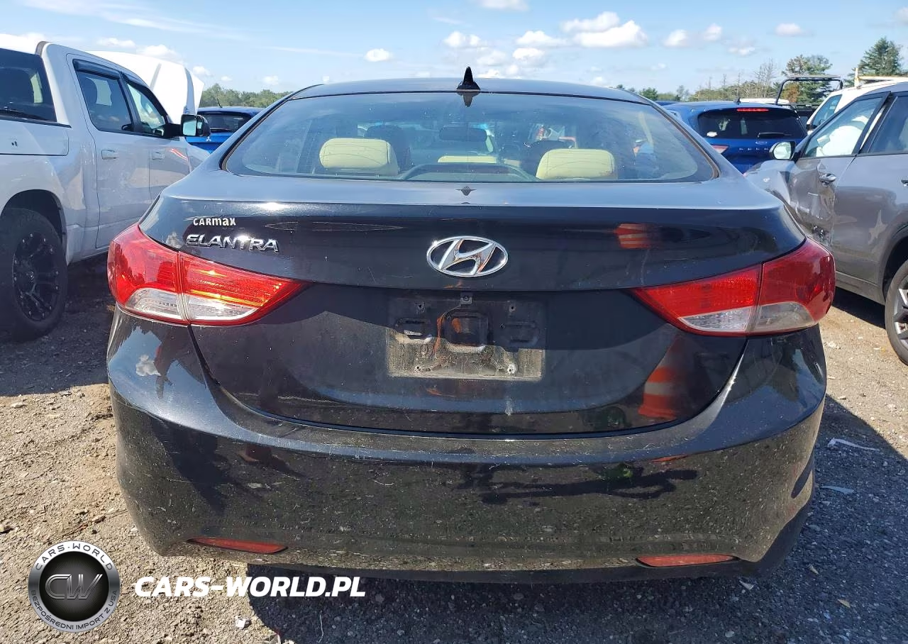 2012 Hyundai Elantra Gls VIN:KMHDH4AEXCU283303 - 6