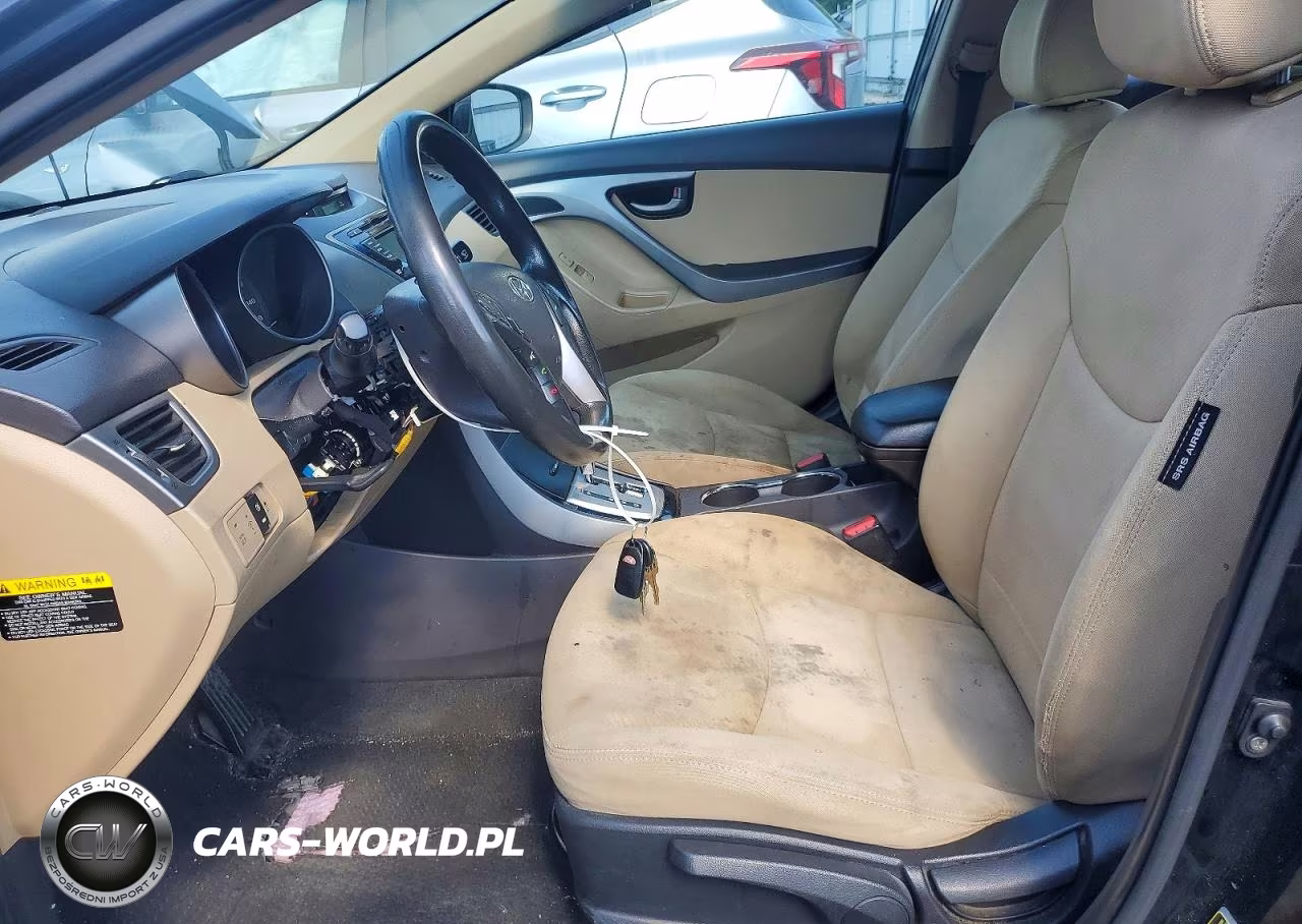 2012 Hyundai Elantra Gls VIN:KMHDH4AEXCU283303 - 7