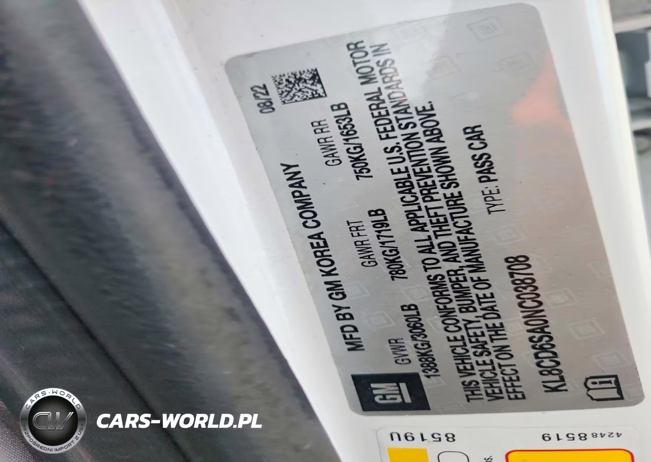 2022 Chevrolet Spark 1Lt VIN:KL8CD6SA0NC038708 - 12