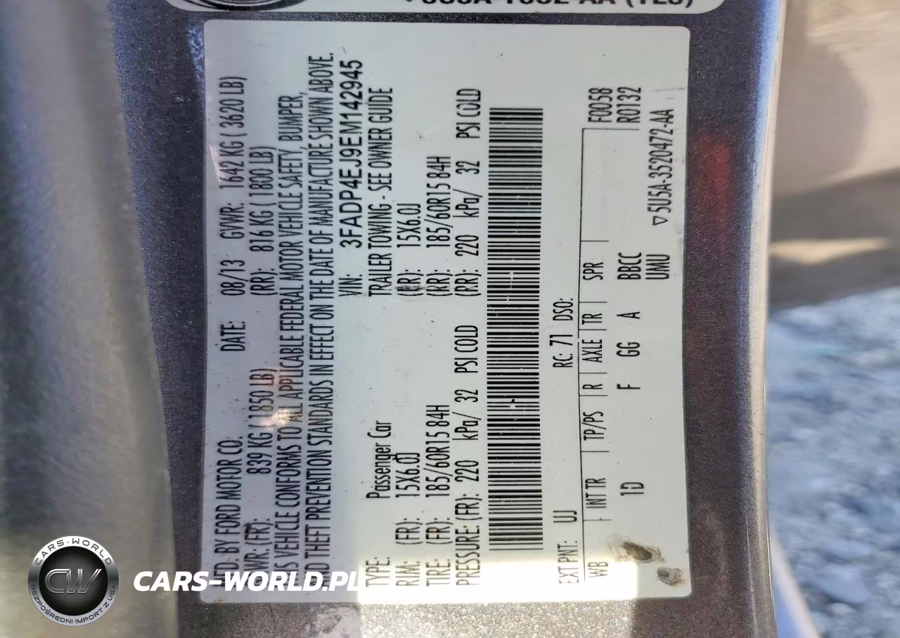 2014 Ford Fiesta Se VIN:3FADP4EJ9EM142945 - 12
