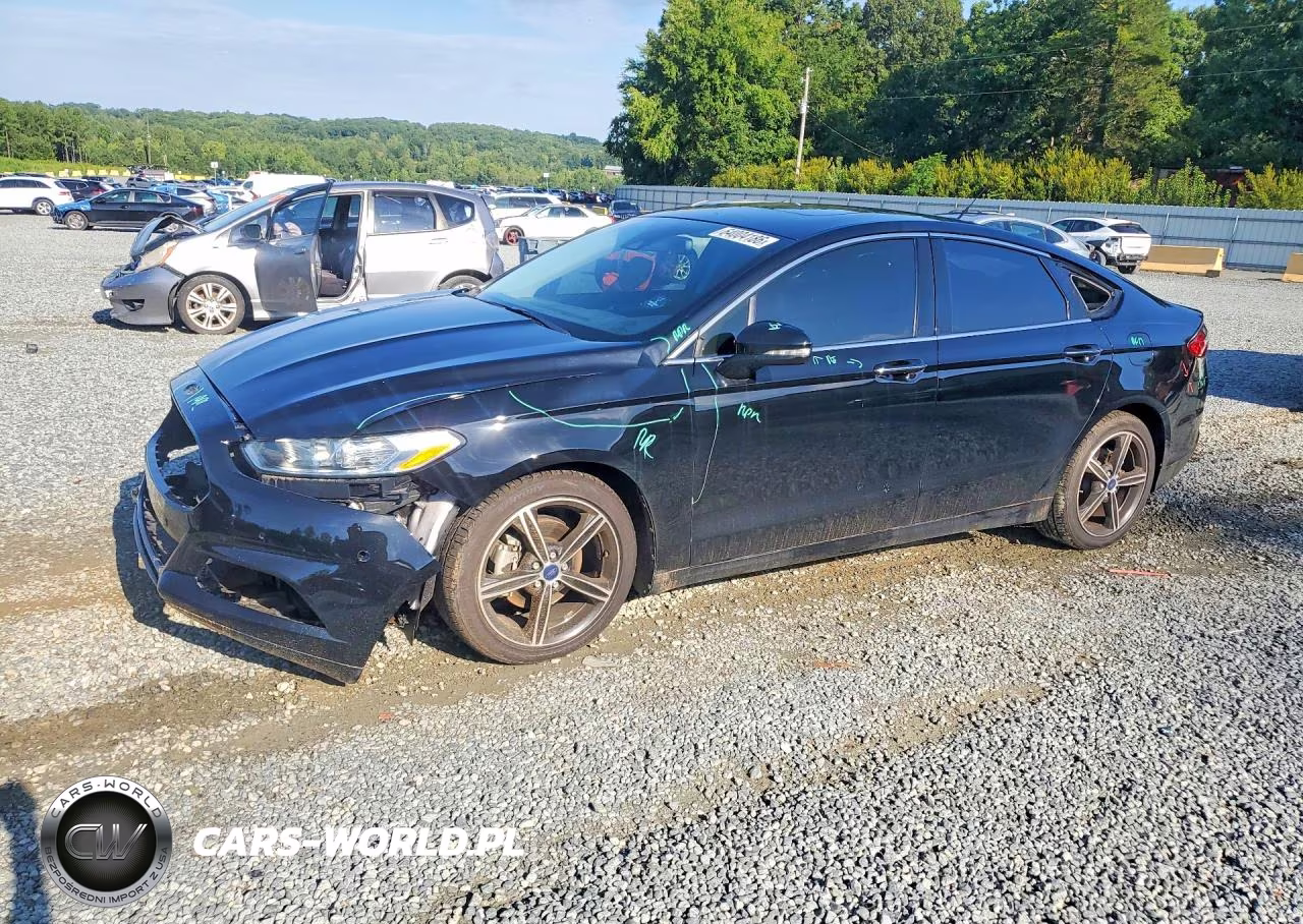 2016 Ford Fusion Se VIN:3FA6P0HD5GR210834 - 1