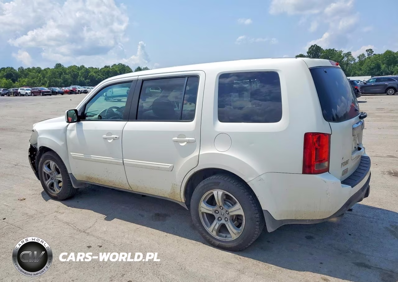 2014 Honda Pilot Exln VIN:5FNYF4H71EB050831 - 2