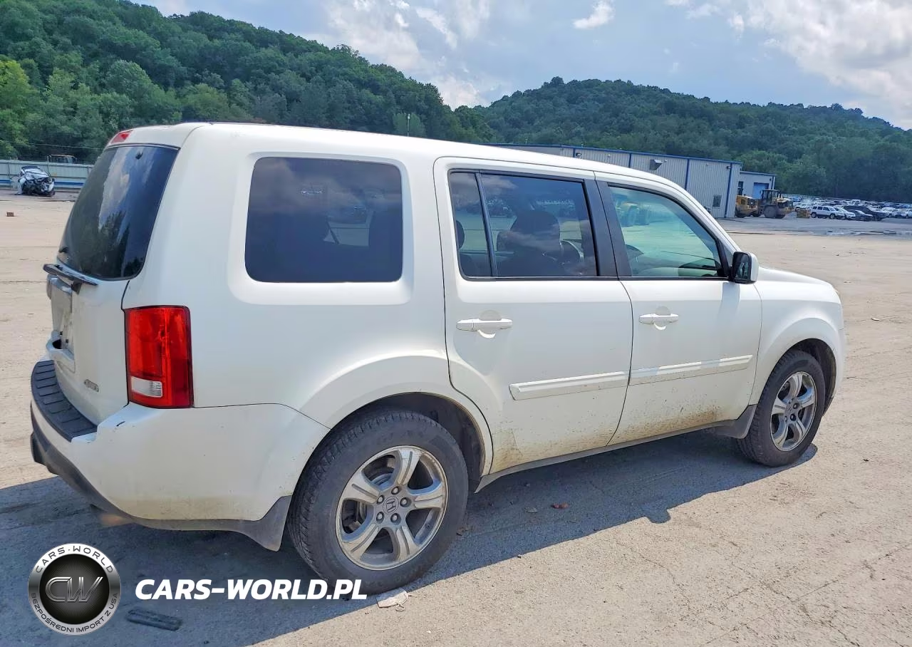 2014 Honda Pilot Exln VIN:5FNYF4H71EB050831 - 3