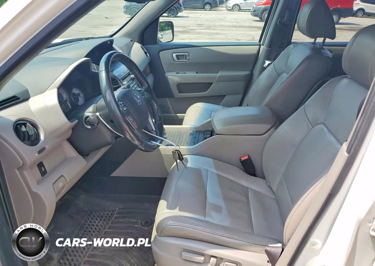 2014 Honda Pilot Exln VIN:5FNYF4H71EB050831 - 7