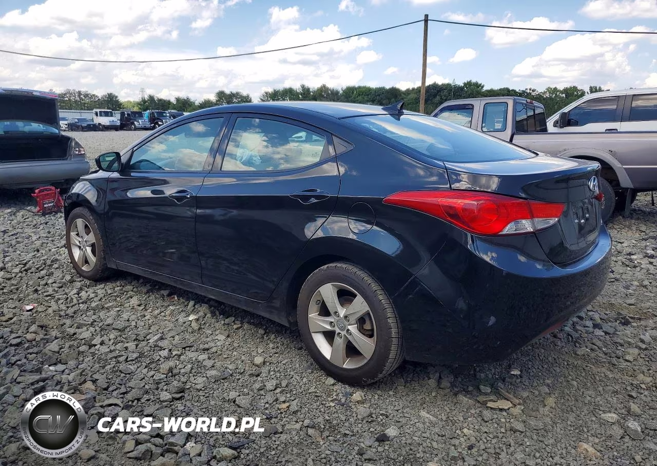 2013 Hyundai Elantra Gls VIN:KMHDH4AE9DU719320 - 2