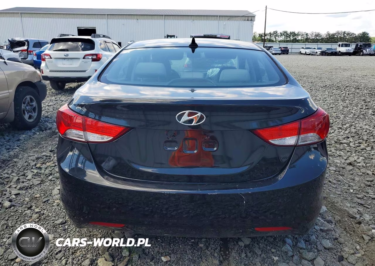 2013 Hyundai Elantra Gls VIN:KMHDH4AE9DU719320 - 6