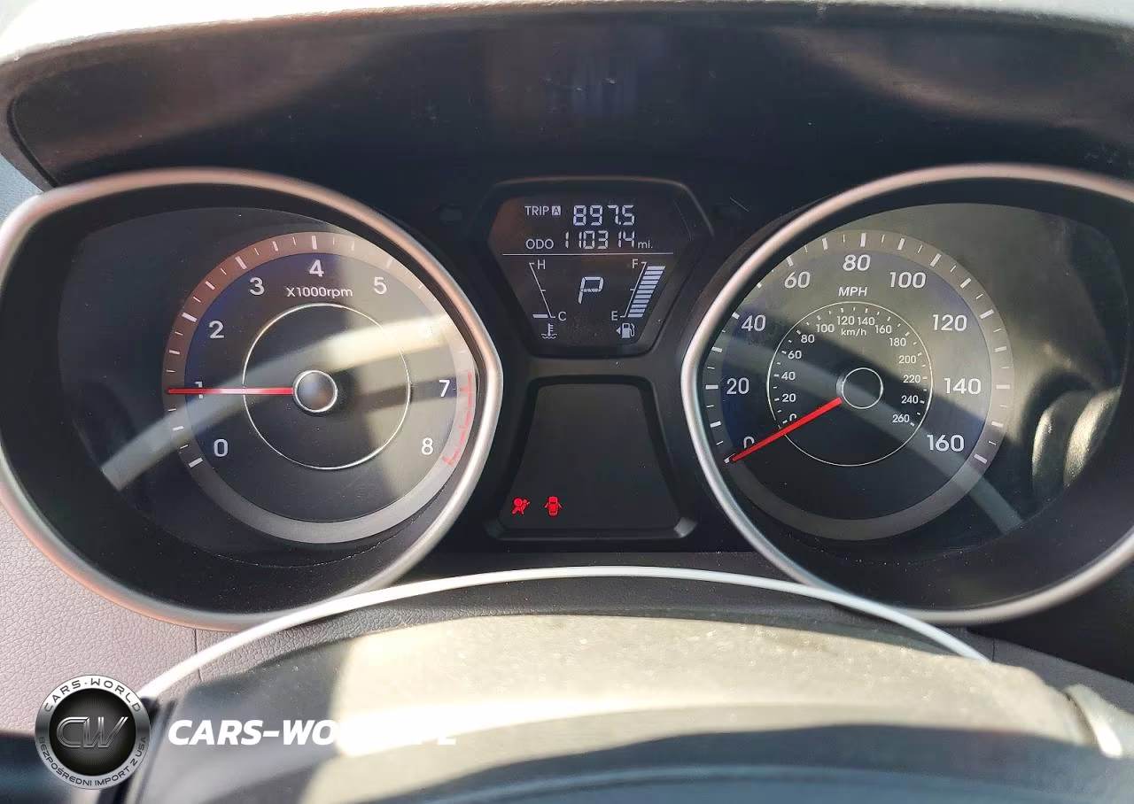 2013 Hyundai Elantra Gls VIN:KMHDH4AE9DU719320 - 9