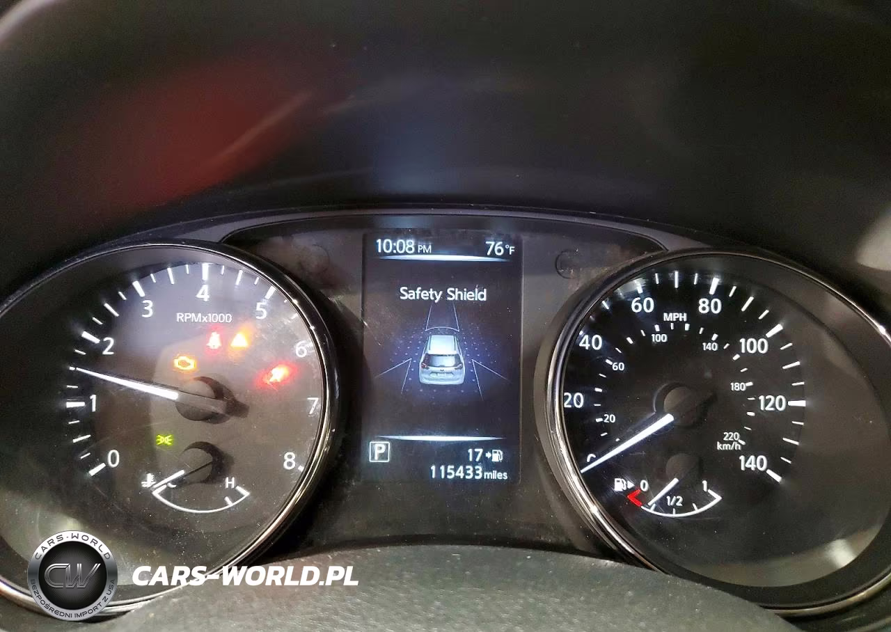 2017 Nissan Rogue Sv VIN:5N1AT2MV0HC853405 - 9
