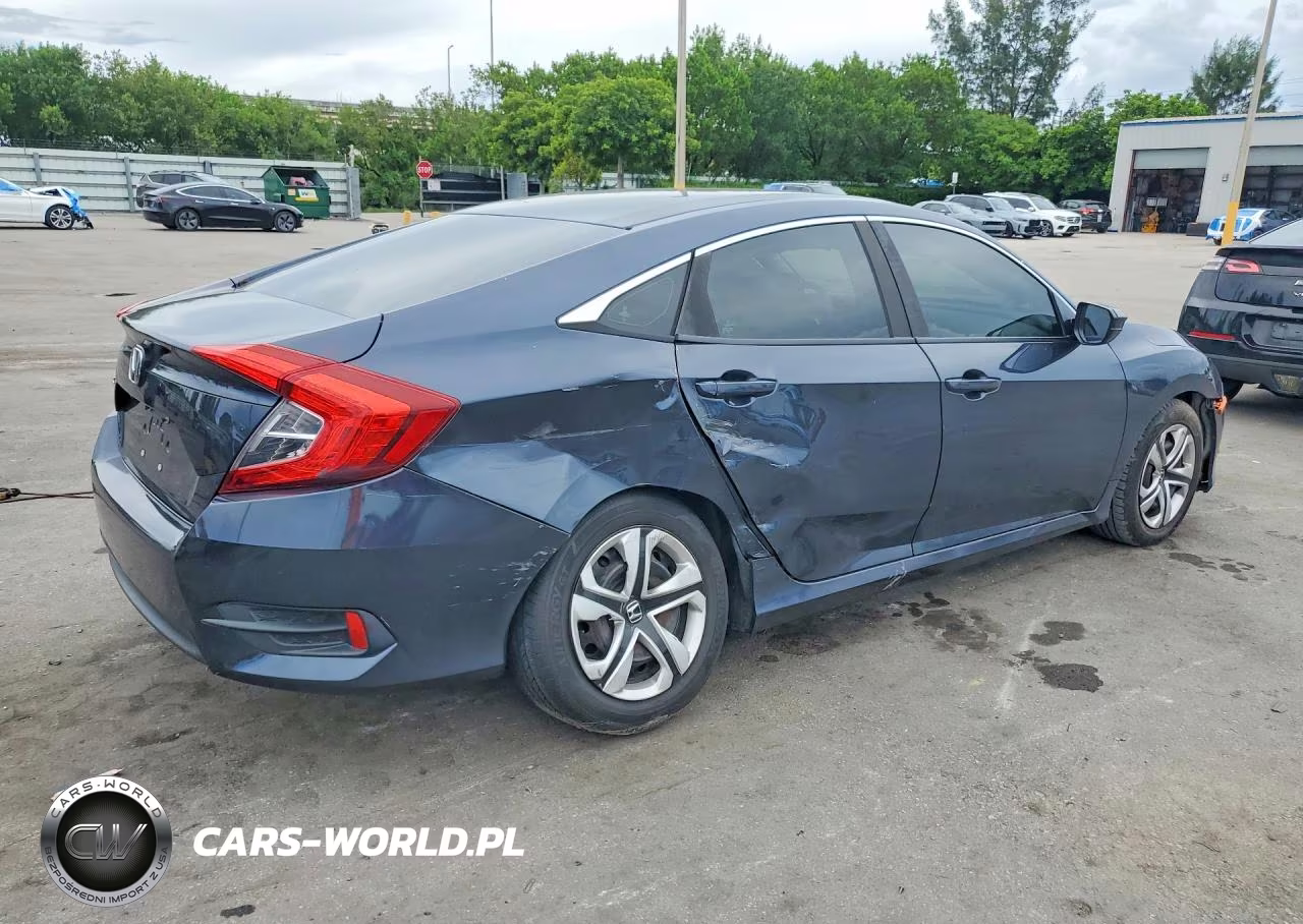 2016 Honda Civic Lx VIN:19XFC2F5XGE050616 - 3