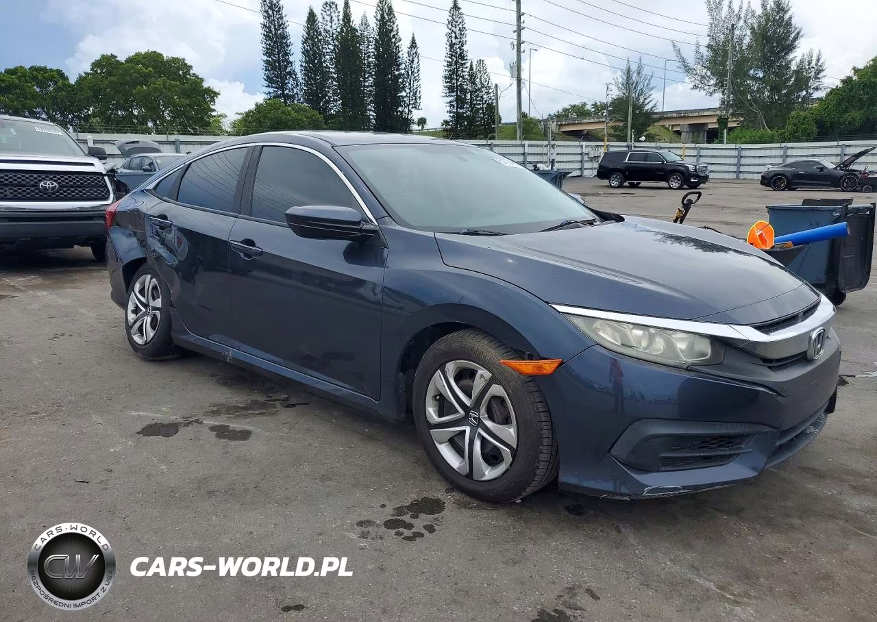 2016 Honda Civic Lx VIN:19XFC2F5XGE050616 - 4