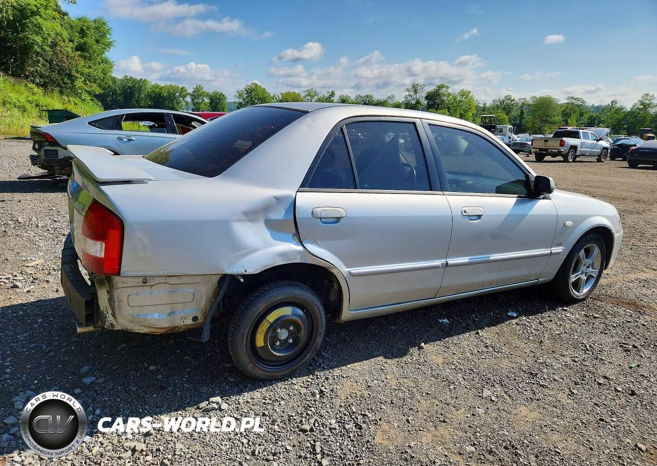 2003 Mazda Protege Dx VIN:JM1BJ225530107754 - 3