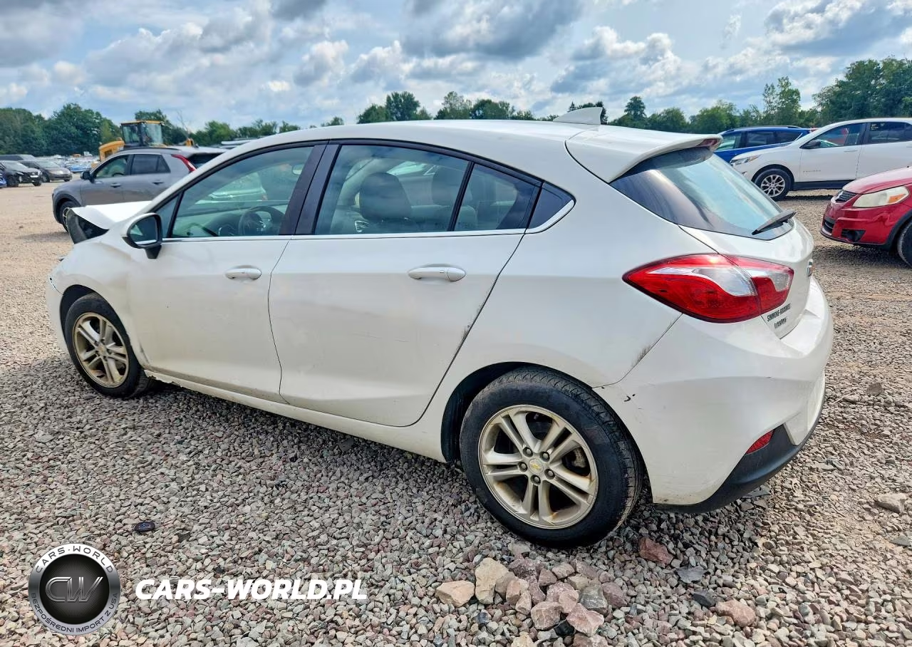 2018 Chevrolet Cruze Lt VIN:3G1BE6SM2JS617268 - 2